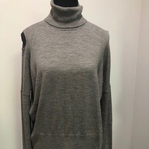 Merino Wool Grey Sweater